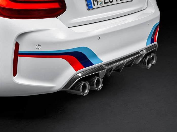 Genuine BMW F87 M2 M Performance Carbon Fiber Diffuser